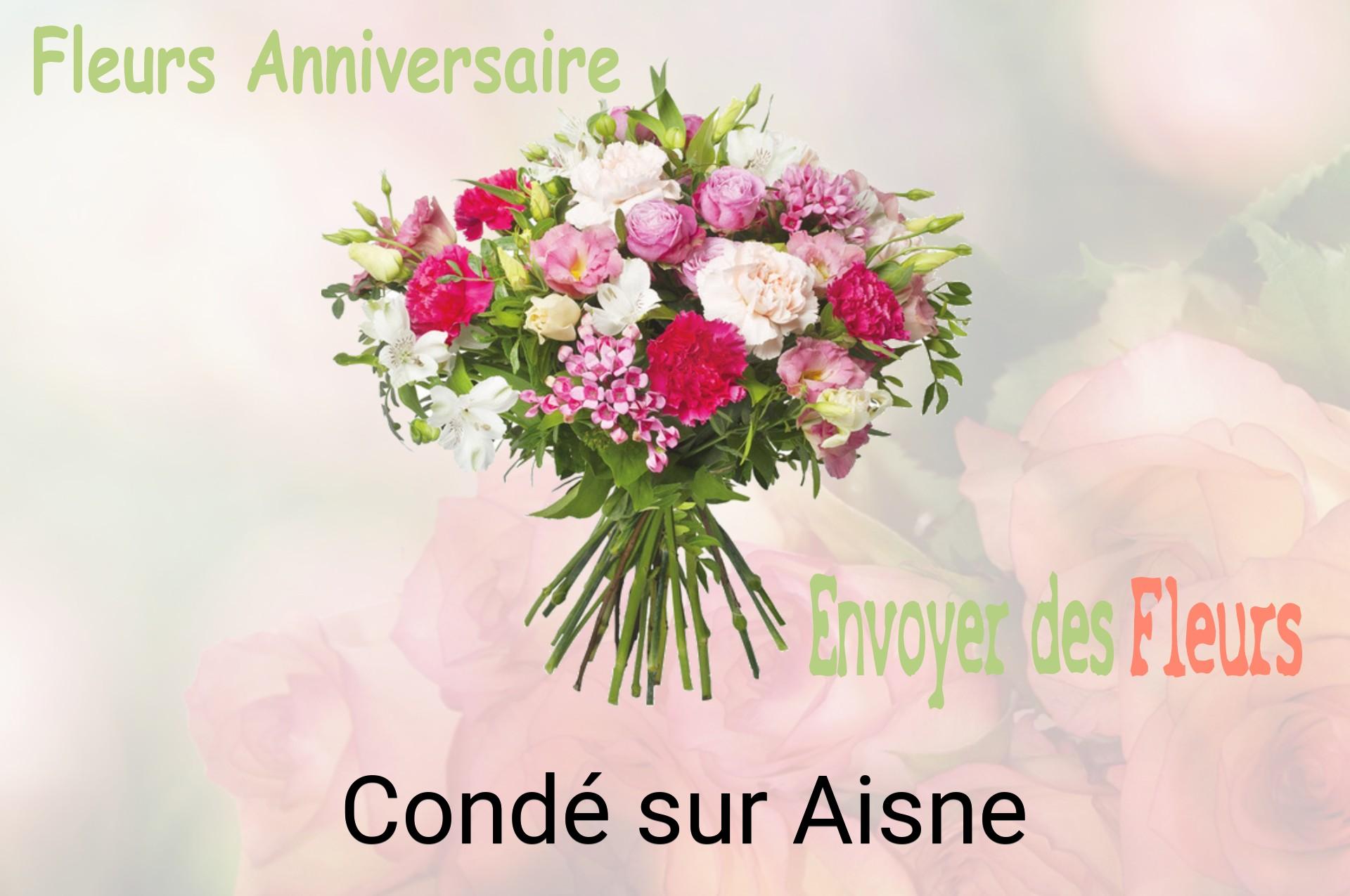 Bouquet de fleurs d’anniversaire livré à Condé-sur-Aisne